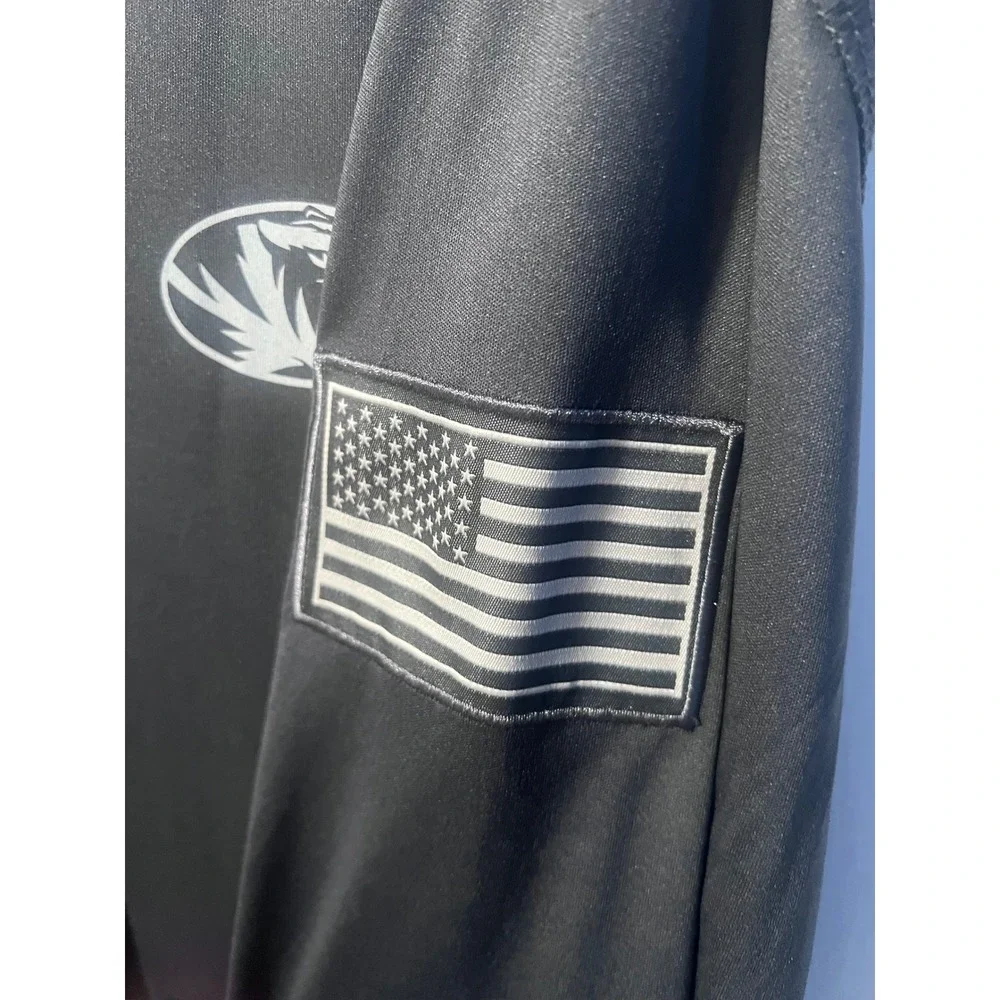 Colosseum Mizzou Pullover Mens XXL Grey Camo NWT